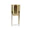 CosmoLiving by Cosmopolitan Gold Metal Glam Planter Set